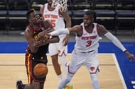 New York Knicks' Nerlens Noel in action
